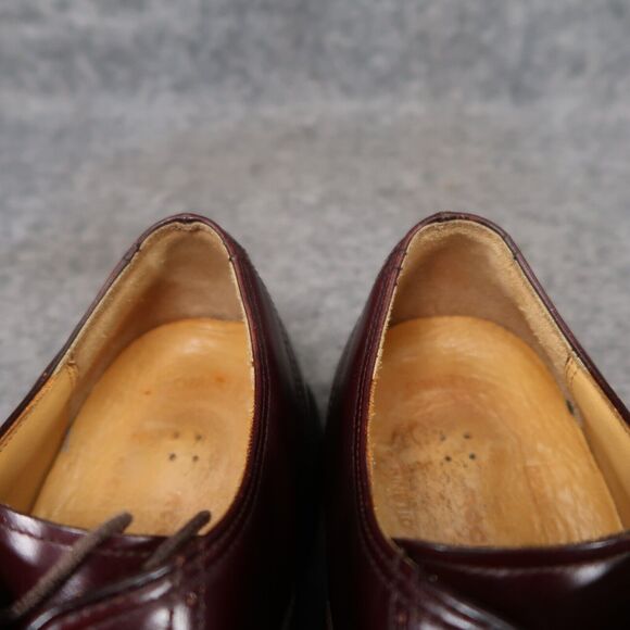 Rockport Shoes Men 8.5 Oxford Cap Toe Leather Dress Formal Classic Comfort Brown - Picture 16 of 16